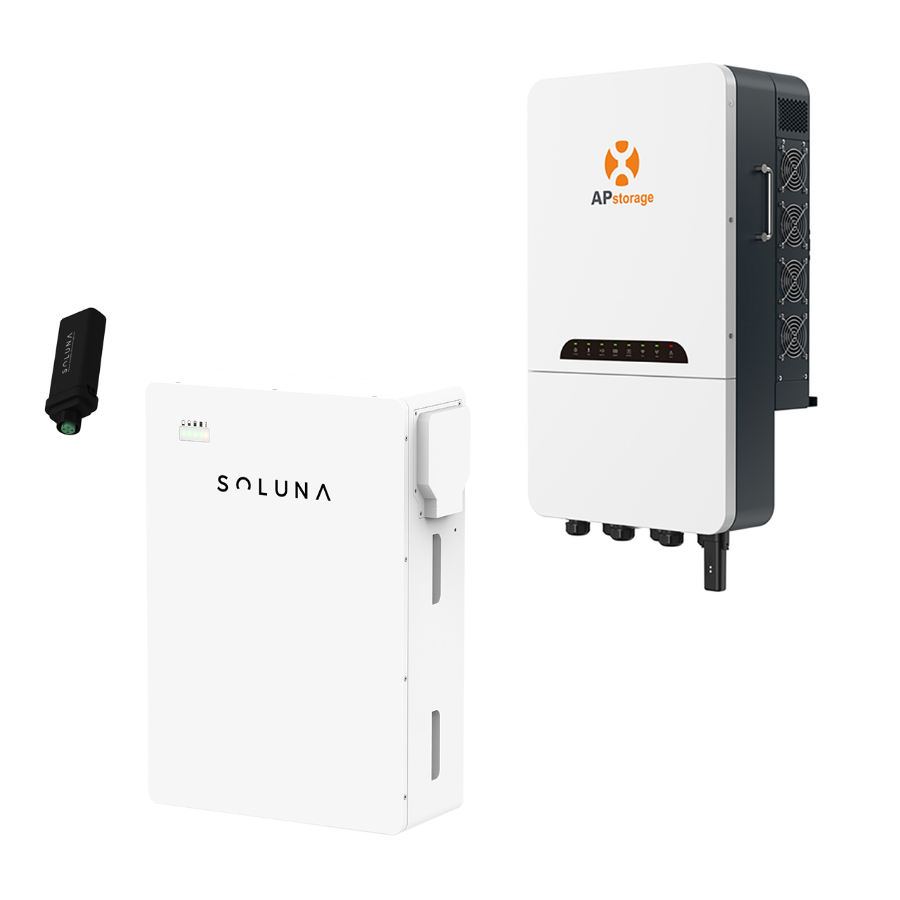 APsystems-12-kW-omvormer-2-x-Soluna-96-kWh-thuisbatterij incl. dongel APsystems 12 kW omvormer 2 x Soluna 96 kWh thuisbatterij incl. dongel