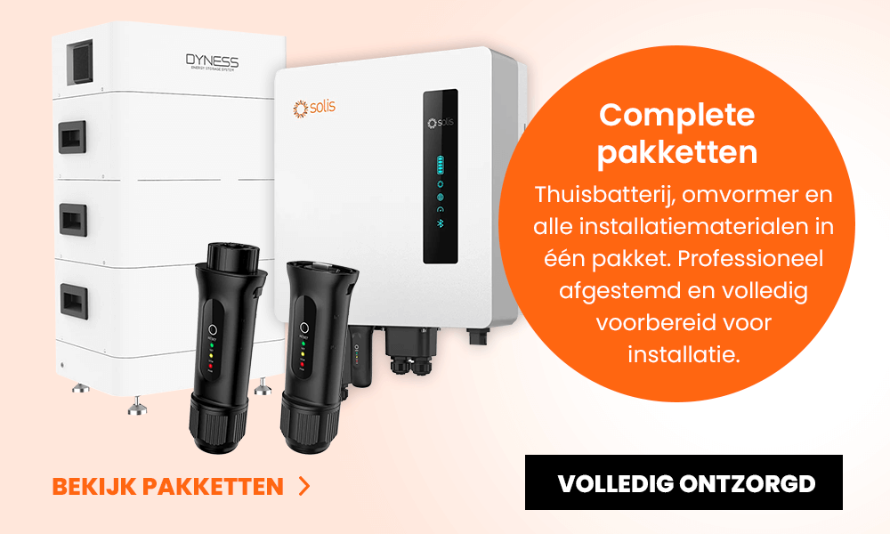Home 4 Thuisbatterijen inclusief omvormers