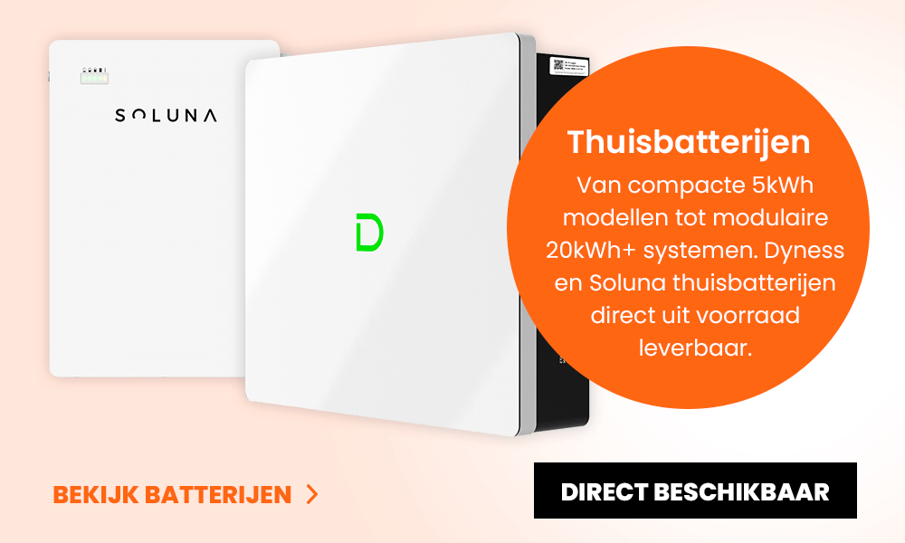 Home 5 A-merk thuisbatterijen van Thuisaccu Webshop